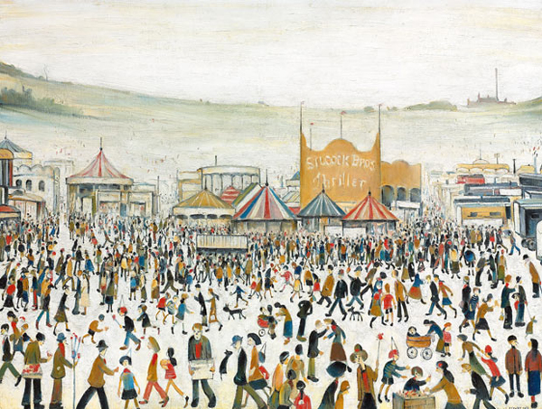 Lowry, Fun Fair At Daisy Nook